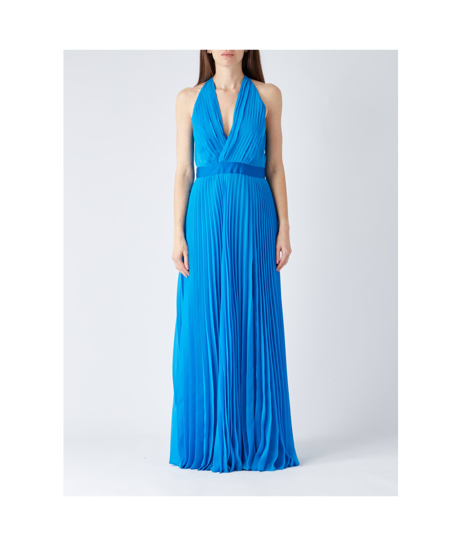 Pinko La Paz Abito Chiffon Plisse' Dress | italist