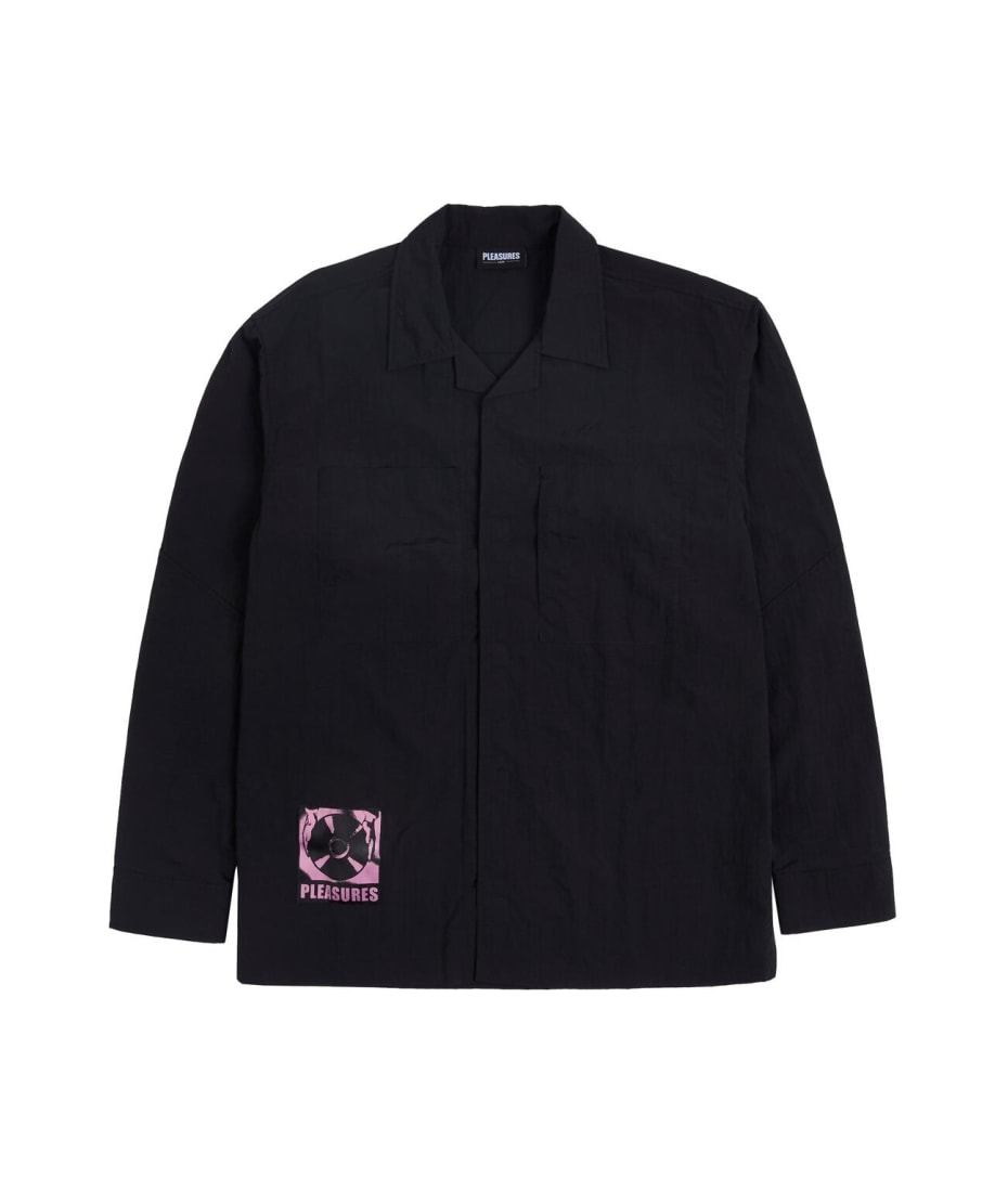 送料&関税込み ◆PLEASURES◆ STARE LONG SLEEVE OVERSHIRT Pleasures Stare Long Sleeve Overshirt | italist