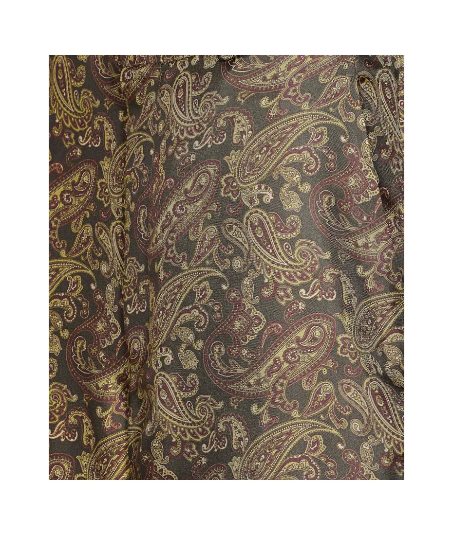 パンツ Saint Laurent PAISLEY PRINT TWILL PANTS Saint Laurent Paisley Print Twill Pants | italist