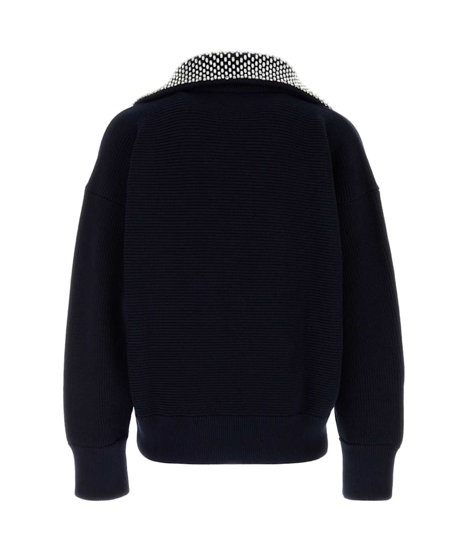 【送料&関税込】Gucci Navy Blue Stretch Cotton Blend Polo Sh Gucci Navy Blue Stretch Cotton Blend Polo Shirt | italist