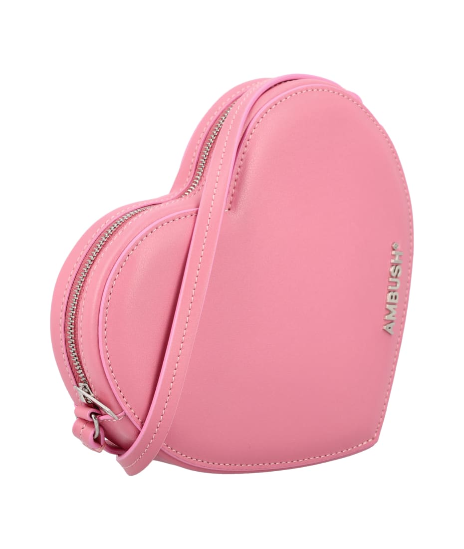 AMBUSH Heart Crossbody Leather Bag - Farfetch
