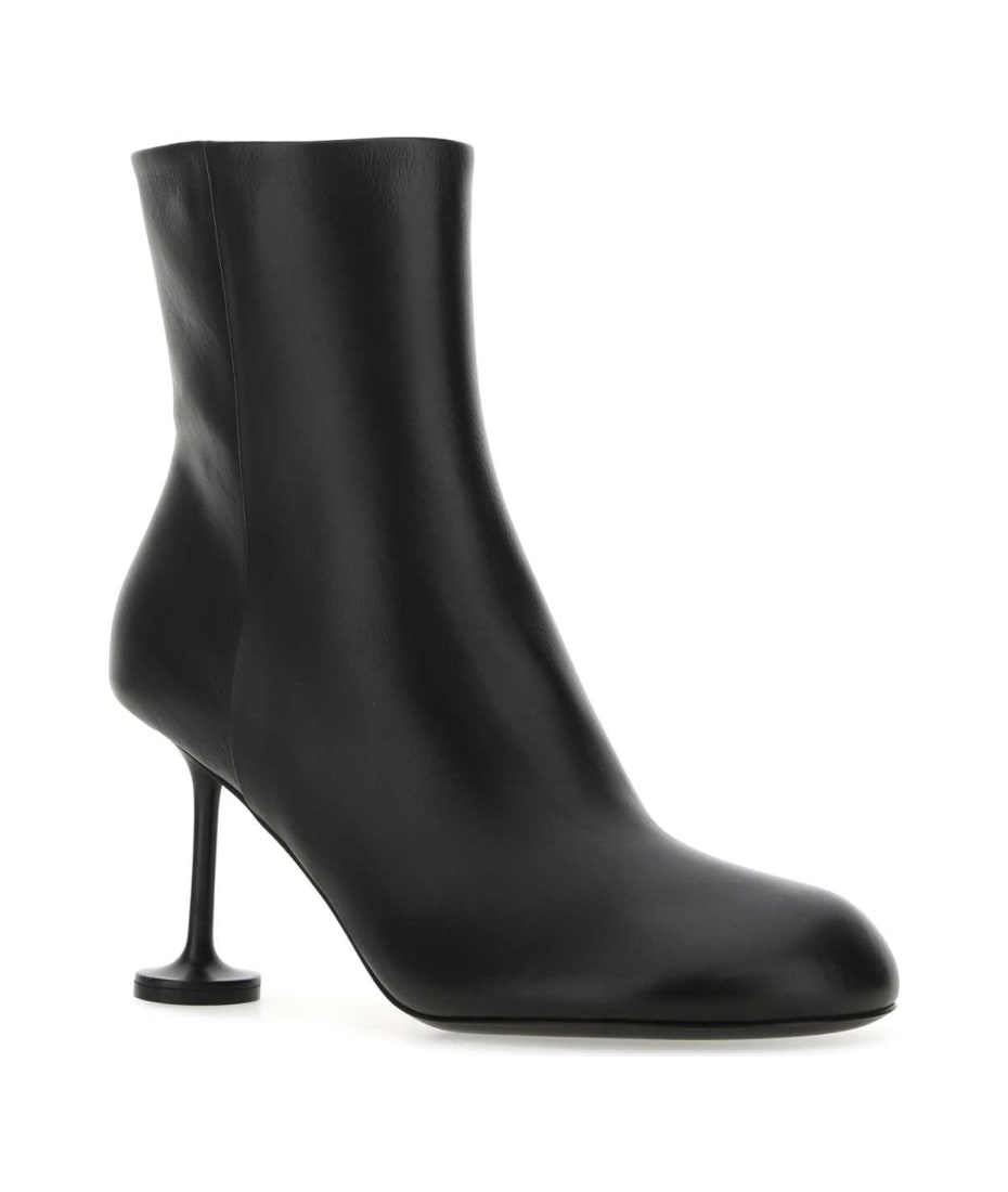 ロングブーツ BALENCIAGA Black Leather Lady Ankle Boots Balenciaga Black Leather Lady Ankle Boots | italist, ALWAYS