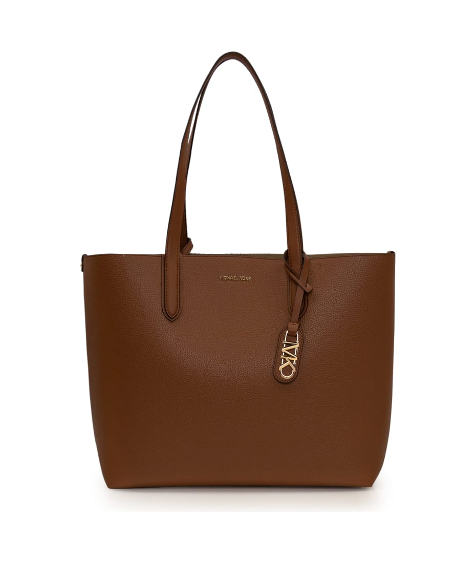 Eliza Extra-Large Pebbled Leather Reversible Tote Bag