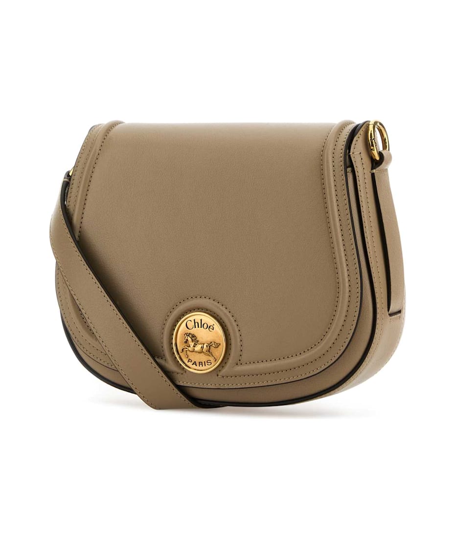 ショルダーバッグ・ポシェット CHLOE CAPPUCCINO LEATHER HORSE MEDAL CROSSBODY BAG Chloé Cappuccino Leather Horse Medal Crossbody Bag | italist