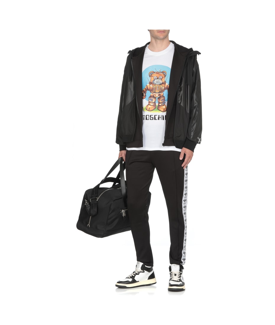 スウェット・トレーナー Moschino Double Question Mark hoodie Moschino Black Double Question Mark Hoodie Moschino
