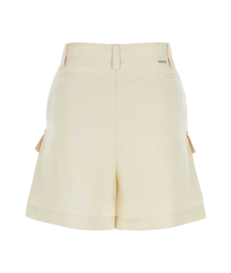 Woolrich Pleat-detailed Shorts - White