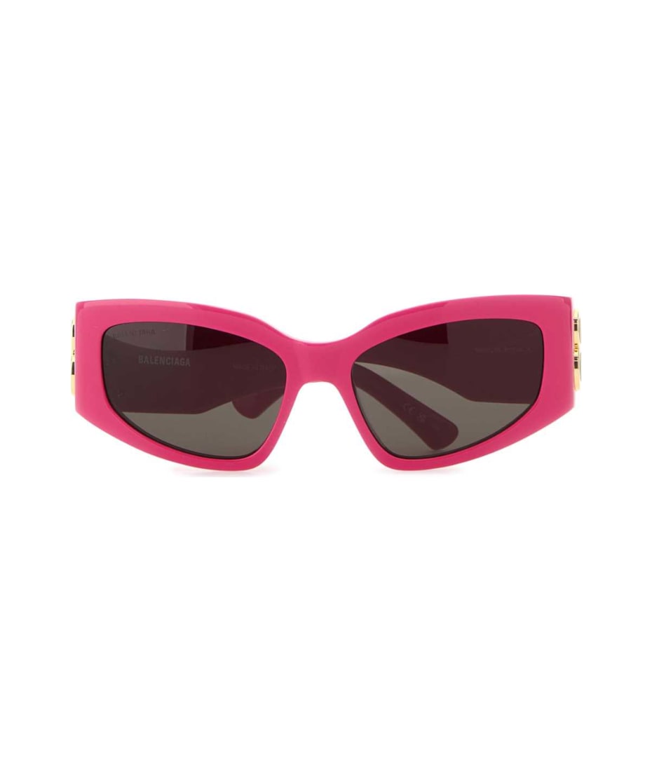 サングラス BALENCIAGA Fuchsia Acetate Bossy Cat Sunglasses Balenciaga Fuchsia Acetate Bossy Cat Sunglasses | Balardi