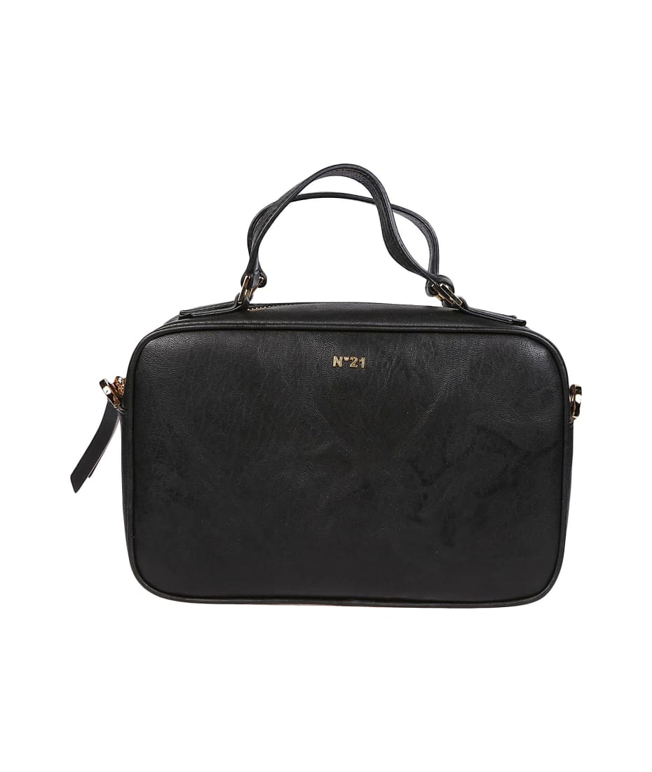 N°21 ブラック ハンドバッグ　ミニバッグ N.21 Mini Top Bag トートバッグ 通販 | italist
