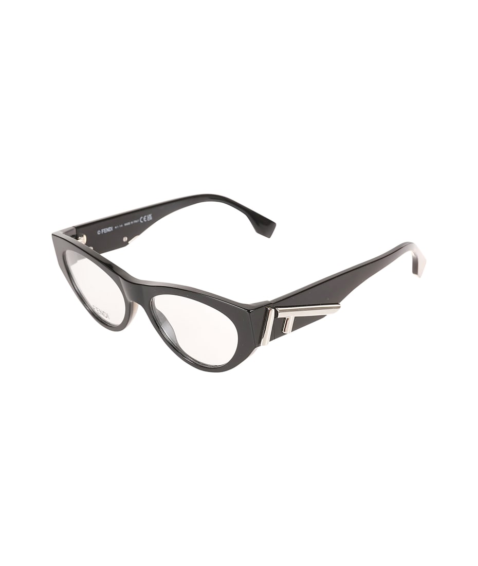 【送料&関税込】Fendi l Logo Embossed Cat-eye Glasses Fendi Metal Logo Embossed Cat-eye Glasses | italist, ALWAYS
