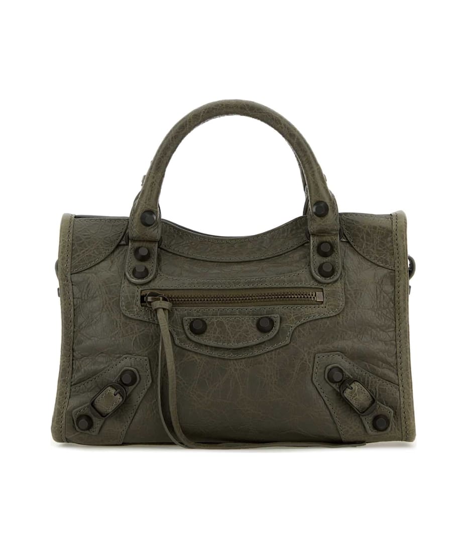 【送料&関税込】Balenciaga Army Green Canvas Medium Carry Al Balenciaga Army Green Canvas Carry All Bag for Daily Use
