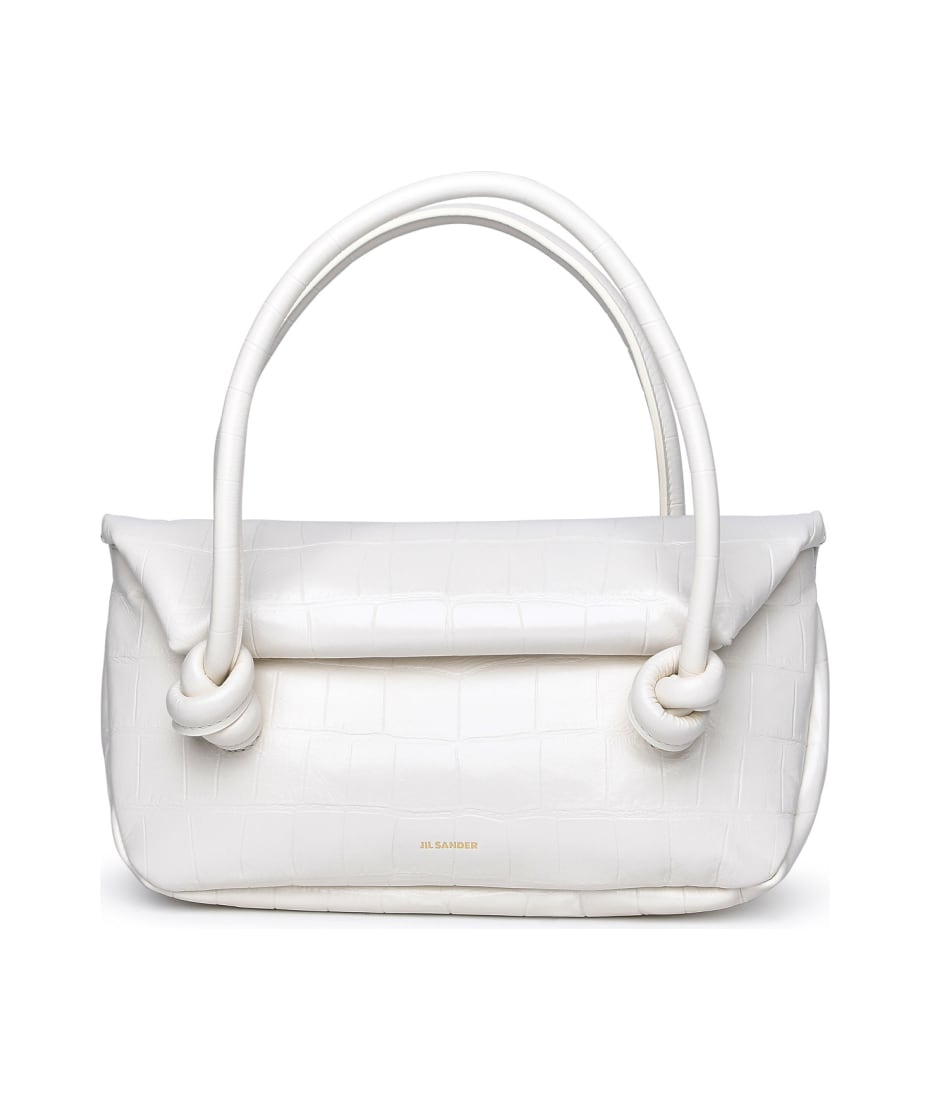 Jil Sander White Leather Bag | italist