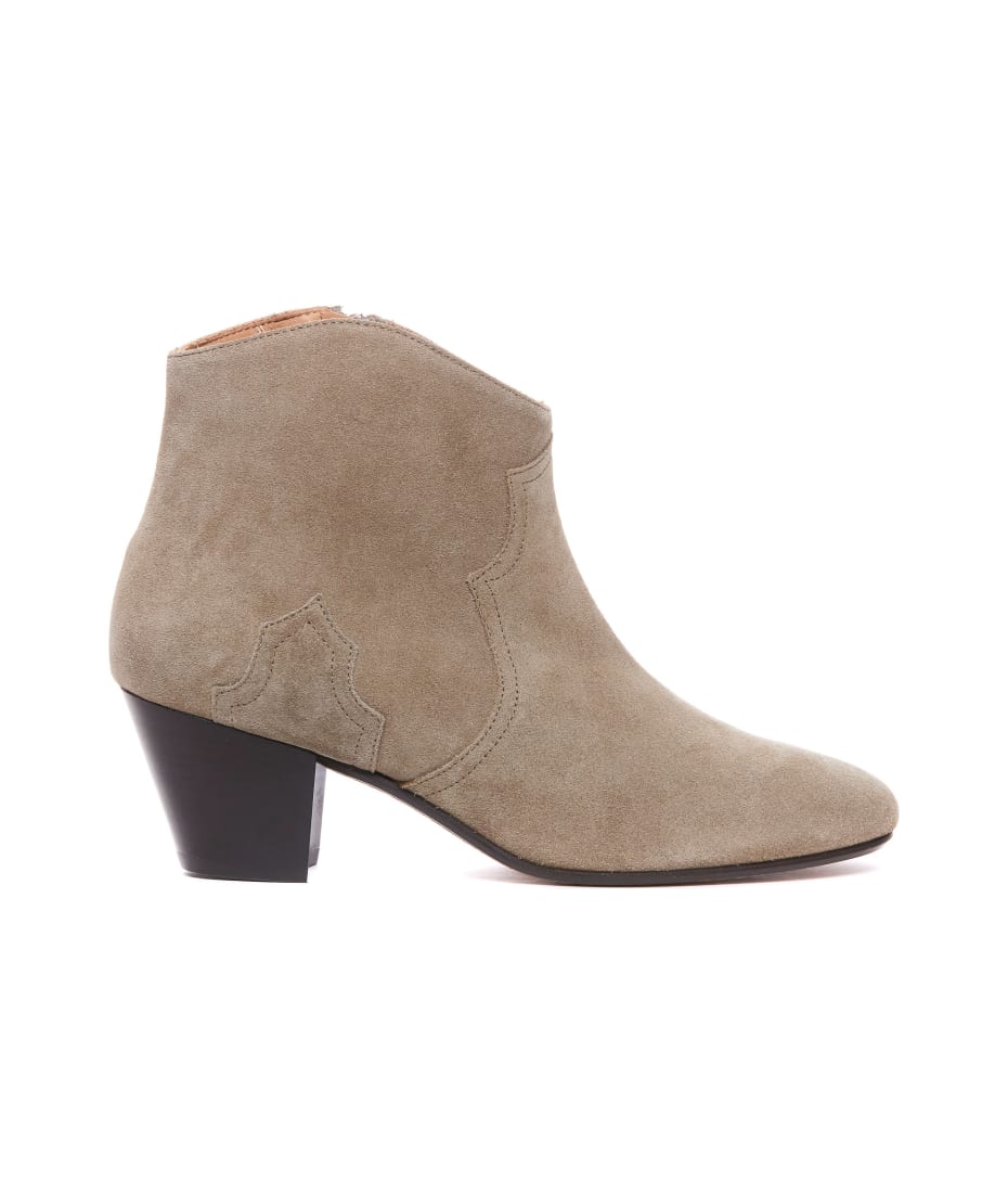 【送料&関税込】Isabel Marant Dicket Ankle Boots Dicker ankle boots Woman black | ISABEL MARANT Official