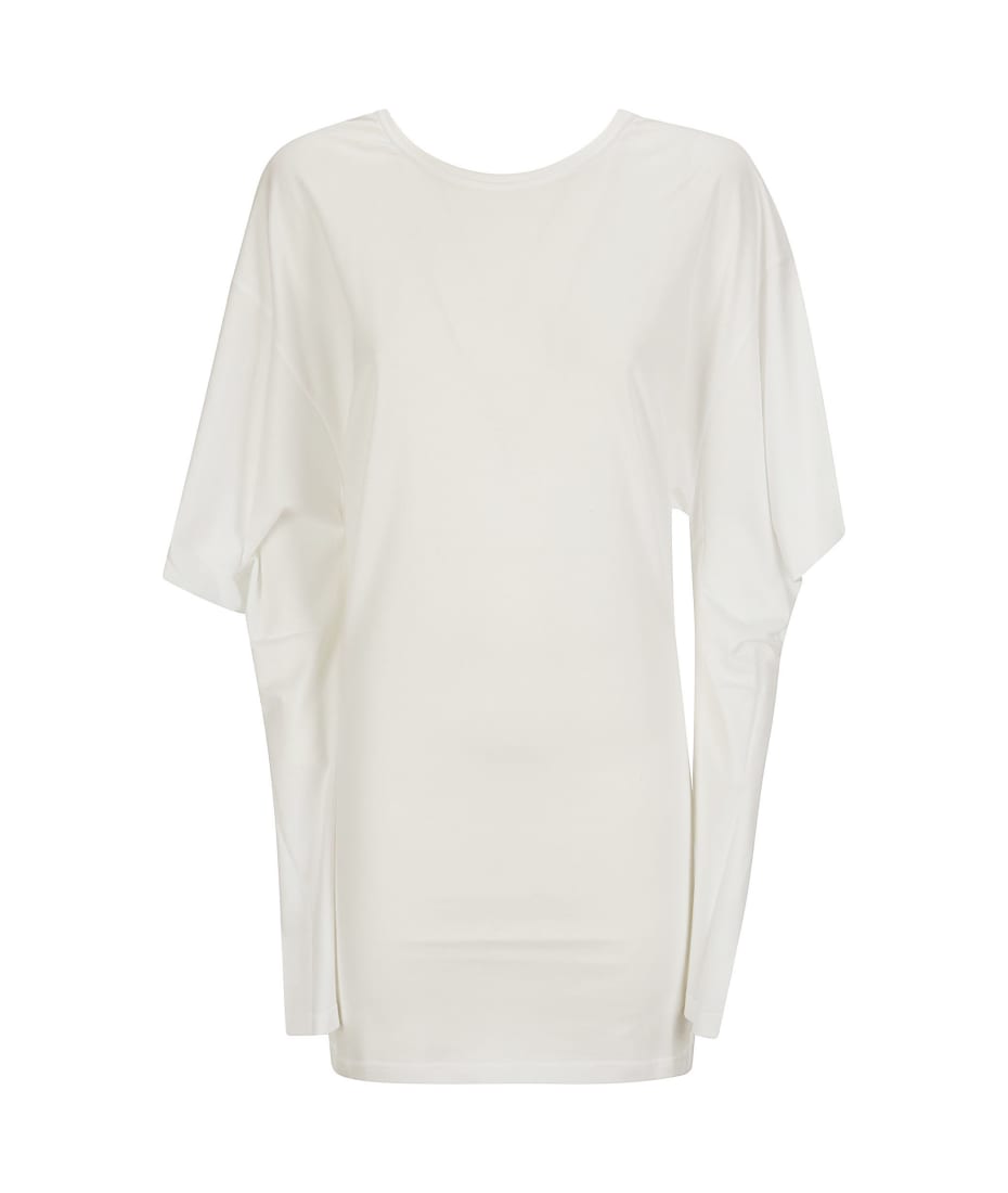 Setchu Origami Jersey Dress - WHITE