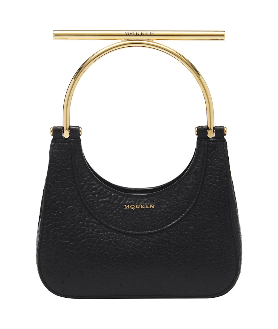 Alexander mcqueen gold bag online