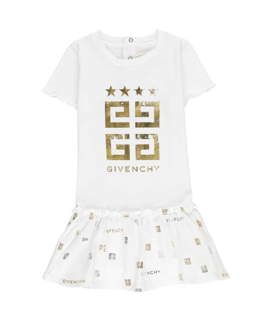 Givenchy Dress With Logo - White