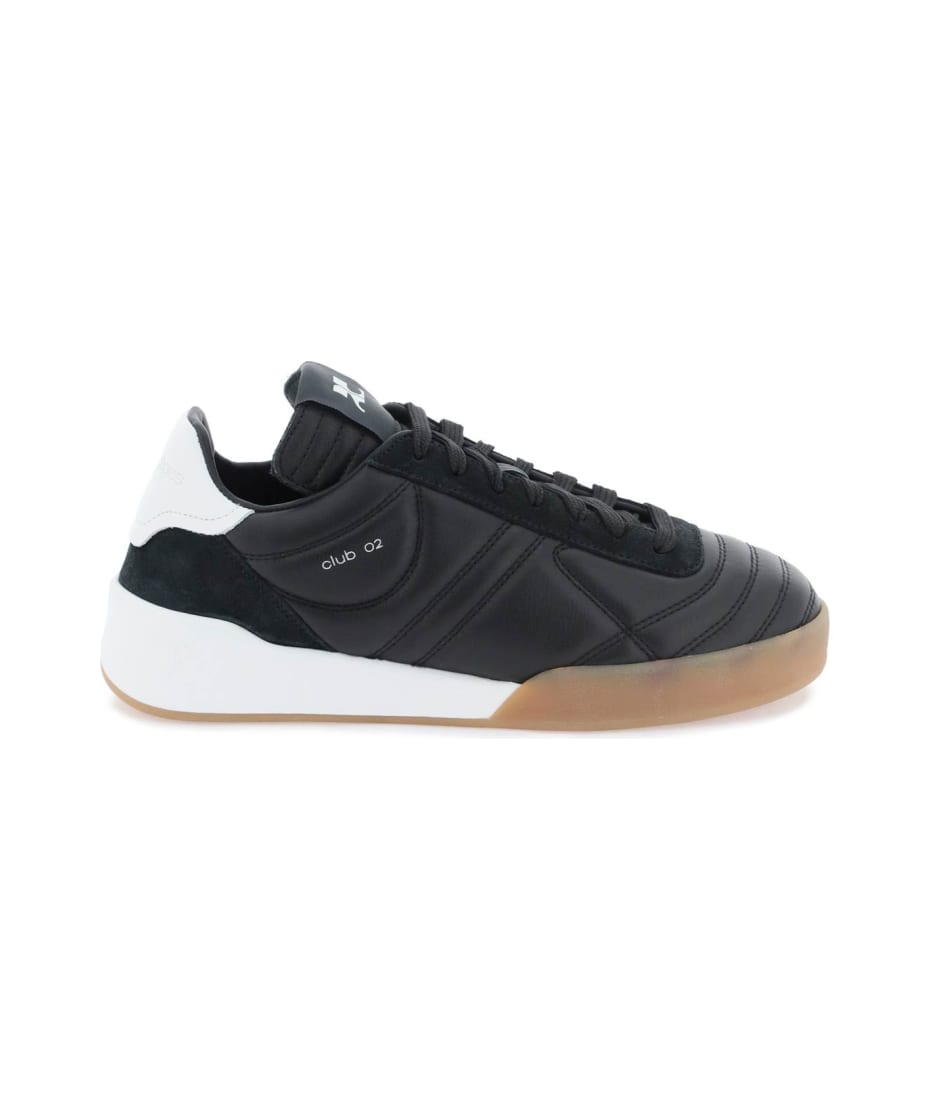 Courreges｜SNEAKERS (CLUB 02 LEATHER SNEAKERS (223SSN006 Courrèges Club 02 leather sneakers Courreges