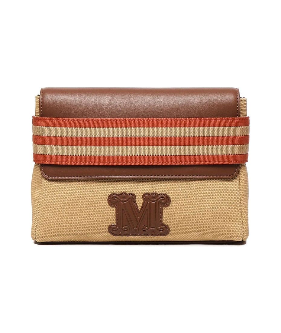 【送料&関税込】Opice Logo Patch Clutch Bag Max Mara Opice Logo Patch Clutch Bag Max Mara | italist