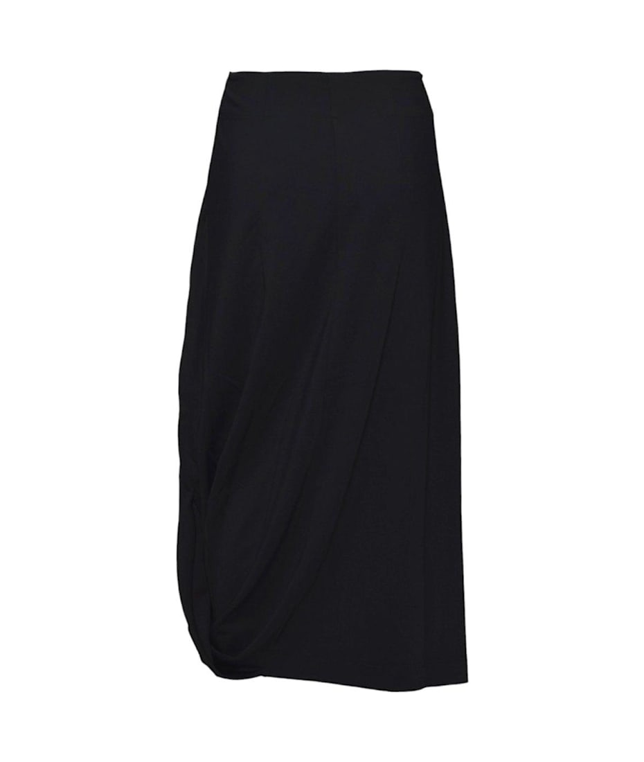 Lemaire Twisted Hem Asymmetric Midi Skirt | italist, ALWAYS