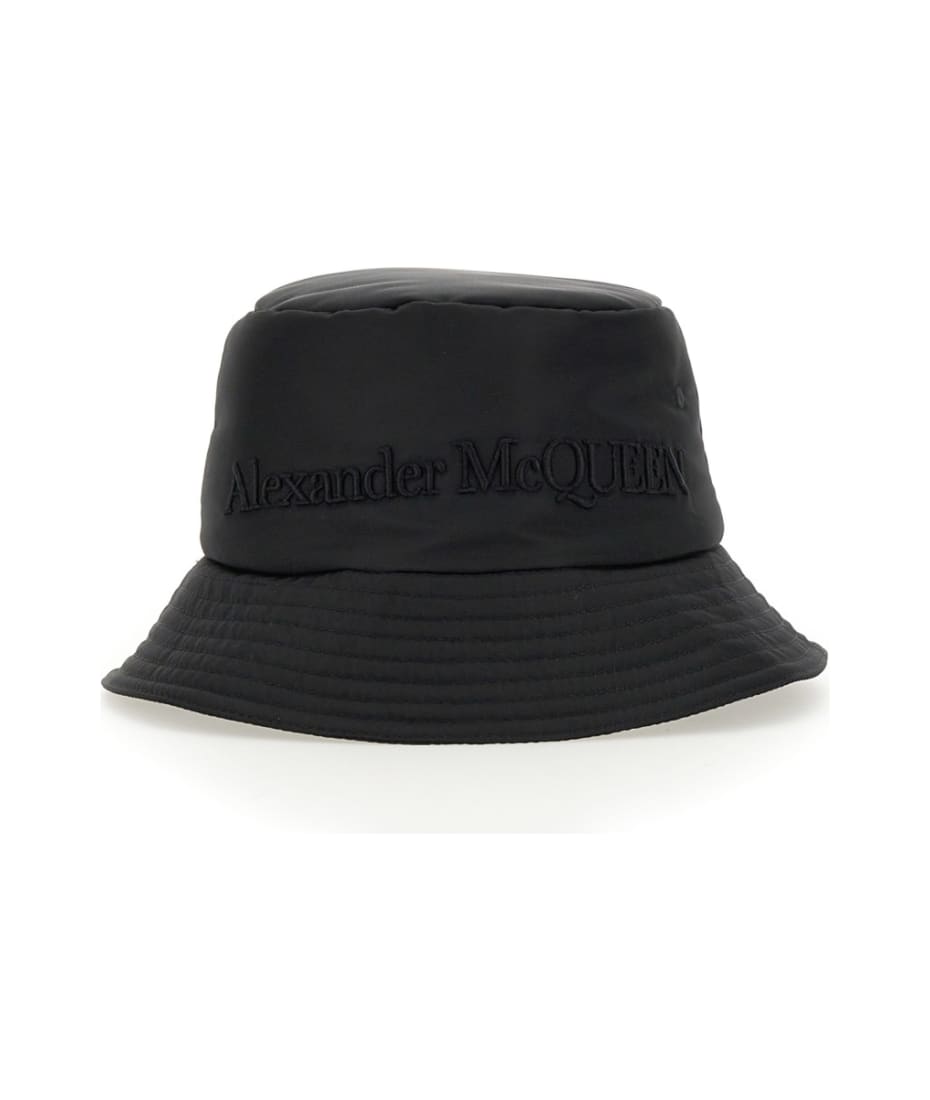 ハット MCQUEEN Logo bucket hat Alexander Mcqueen Graffiti Logo Bucket Hat Alexander McQueen
