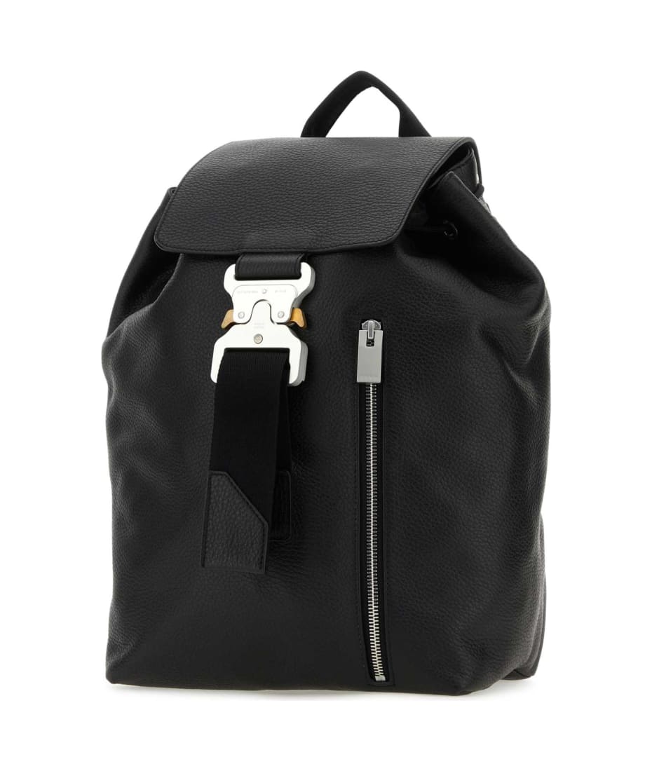 1017 ALYX 9SM タンクバックパック　ブラック 1017 ALYX 9SM Black Leather Tank Backpack | italist, ALWAYS
