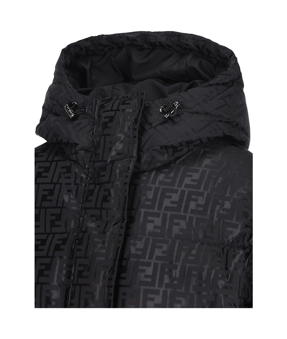 FENDI FFシャカトフテットシャケット FAN129AK9Z F0GME Down jacket Technical fabric Brown | Fendi