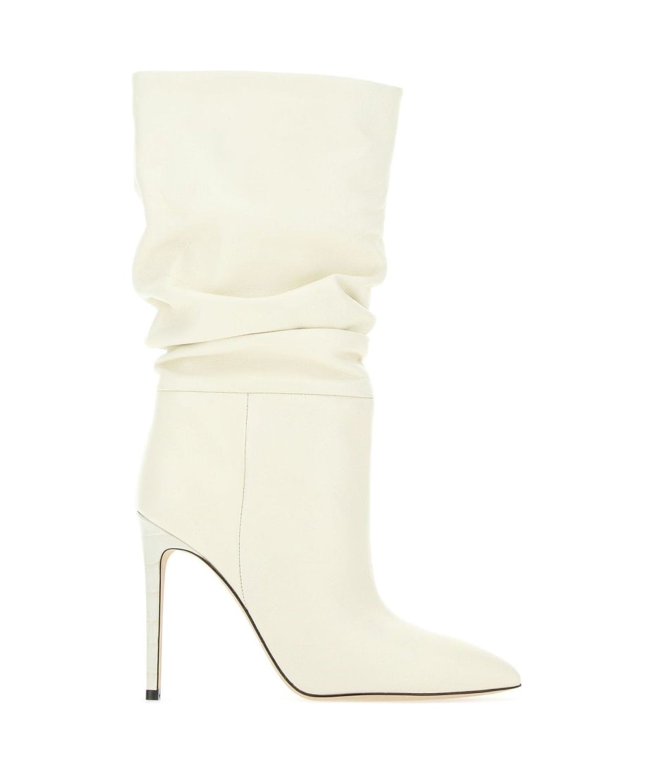 slouchy pointy toe boots