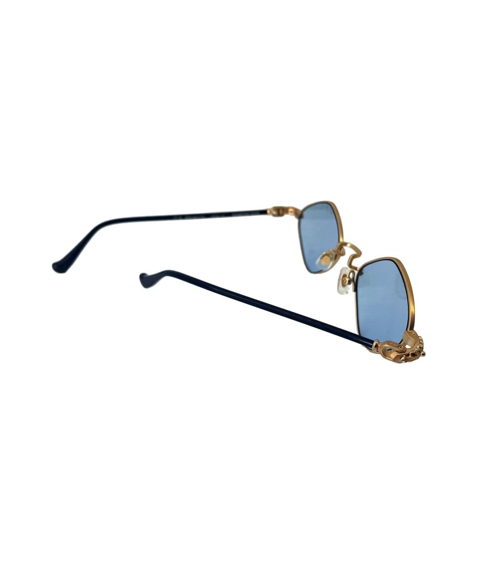 £~Dagulas~£ 　Chrome Hearts Chrome Hearts Diamond Dog - Midnight Blue Sunglasses | italist