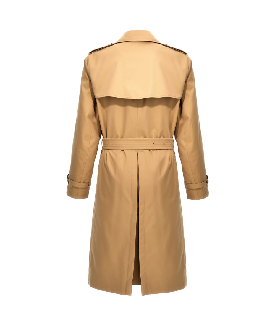 トレンチコート Burberry SS25 'Kensington' trench coat (8079385 HONEY) Burberry Kensington Double-Breasted Trench Coat | Saks Fifth
