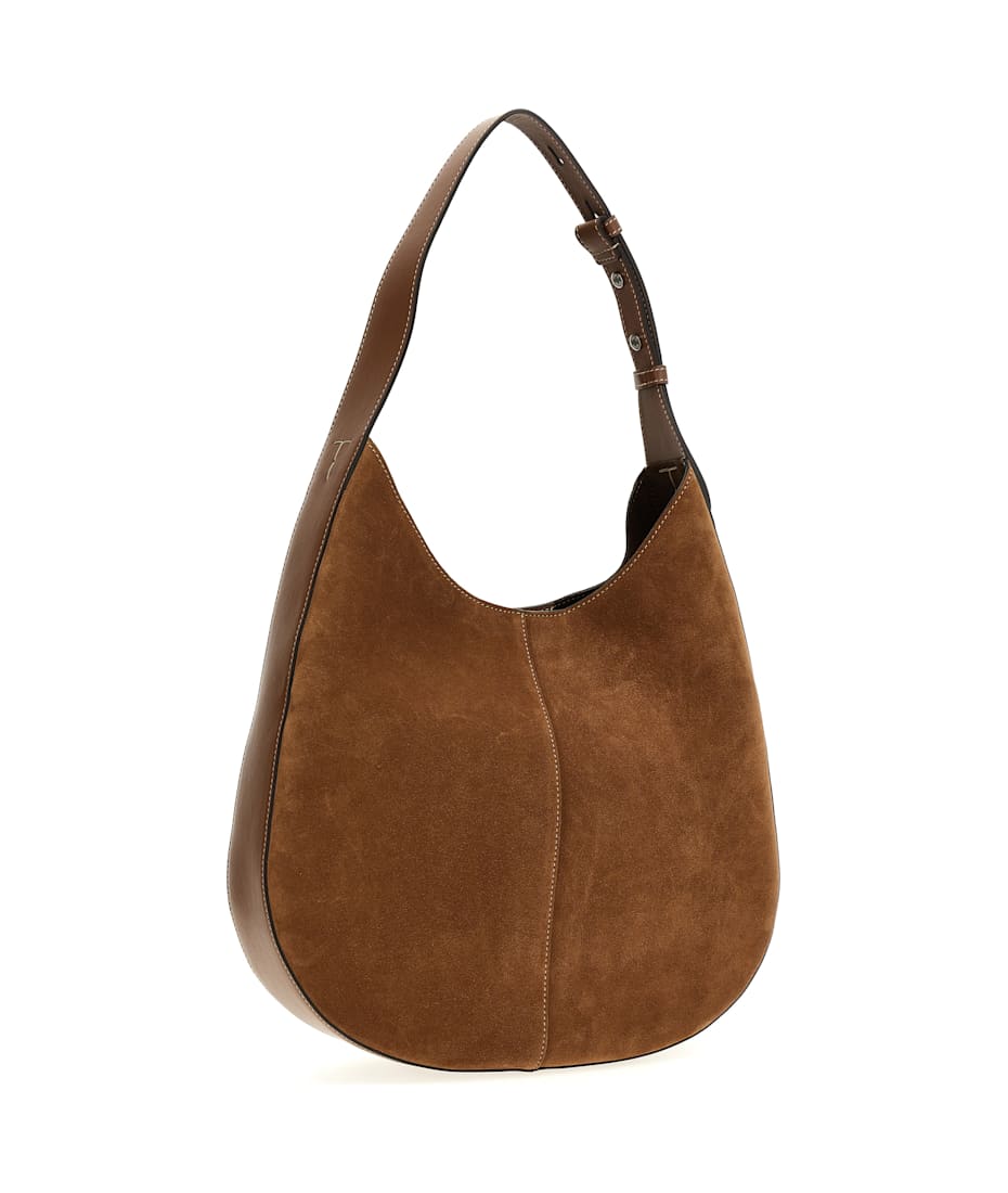 Tod's Suede Leather Hobo Bag | italist