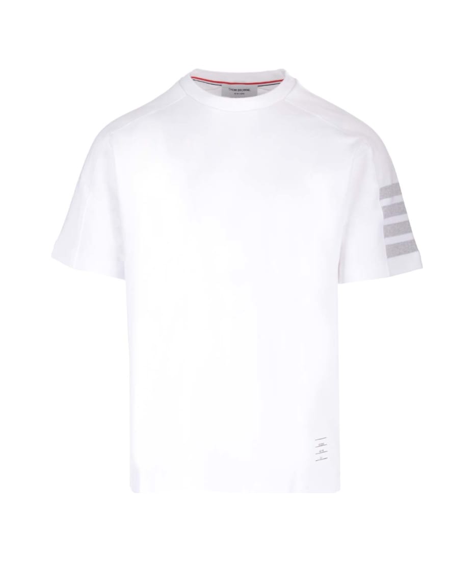 Thom Browne|SHORT-SLEEVED ROUND NECK T-SHIRTS (MJS201A Thom Browne Short Sleeve T-shirt | italist