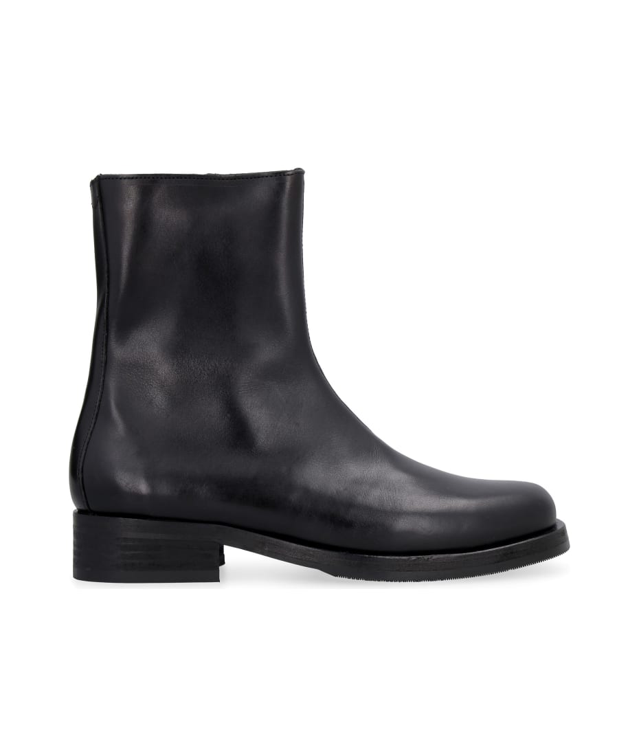 Our Legacy Camion Leather Ankle Boots | italist