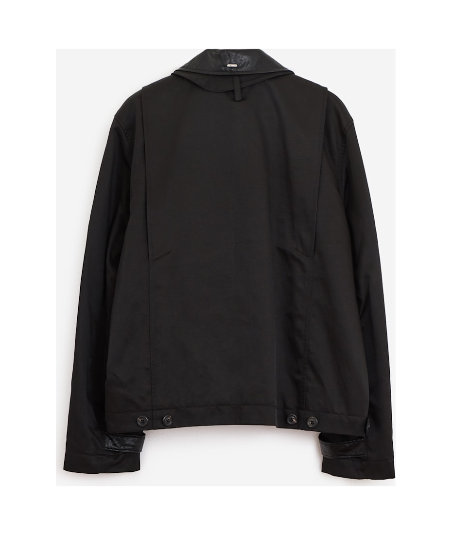 ジャケット・アウター OUR LEGACY COCKPIT BLOUSON Our Legacy - Cockpit Blouson Black Aero Nylon