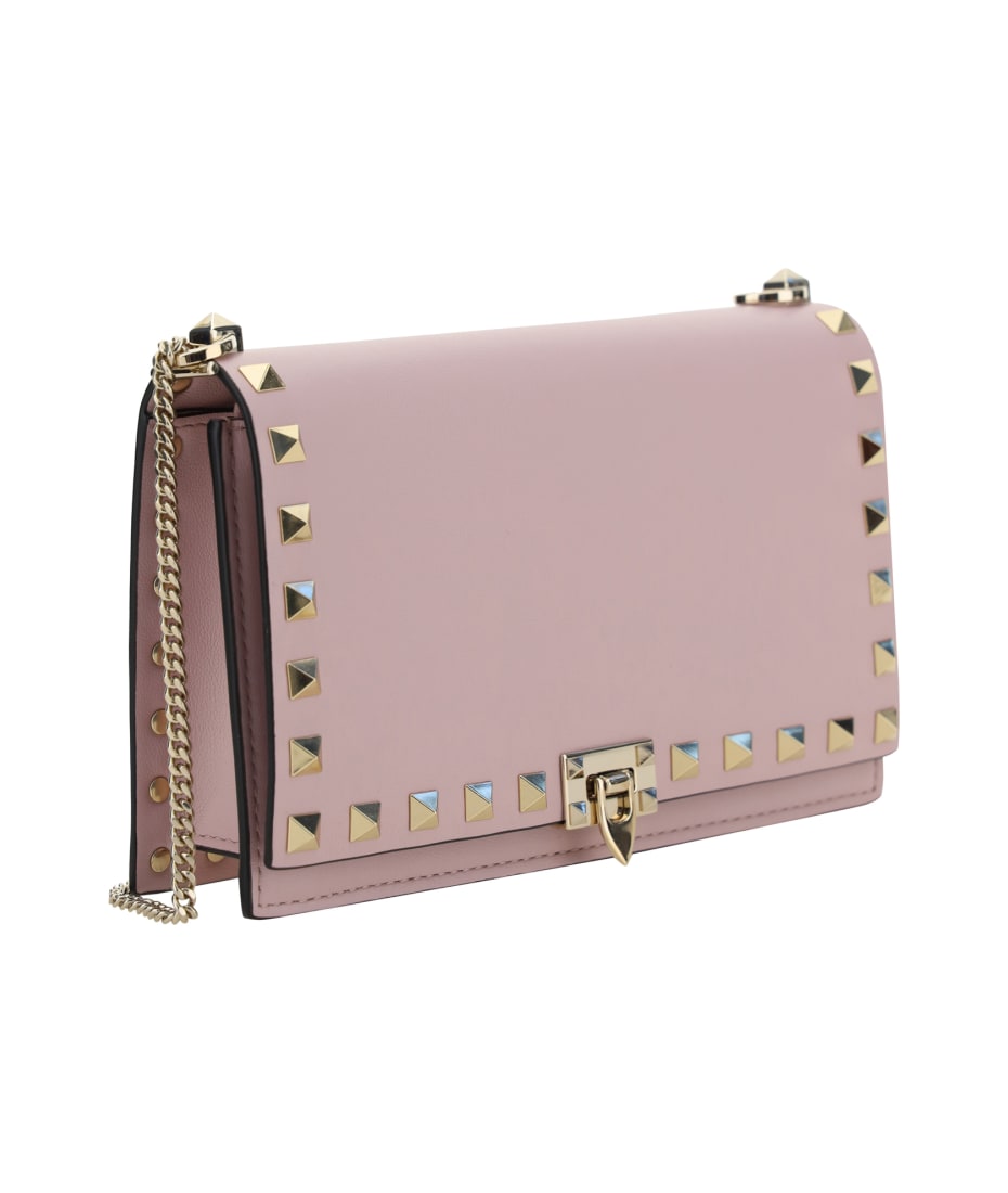 【関税&送料込】Valentino Garavani Borsa Rockstud Media In C Valentino Garavani Rockstud Shoulder Bag | italist