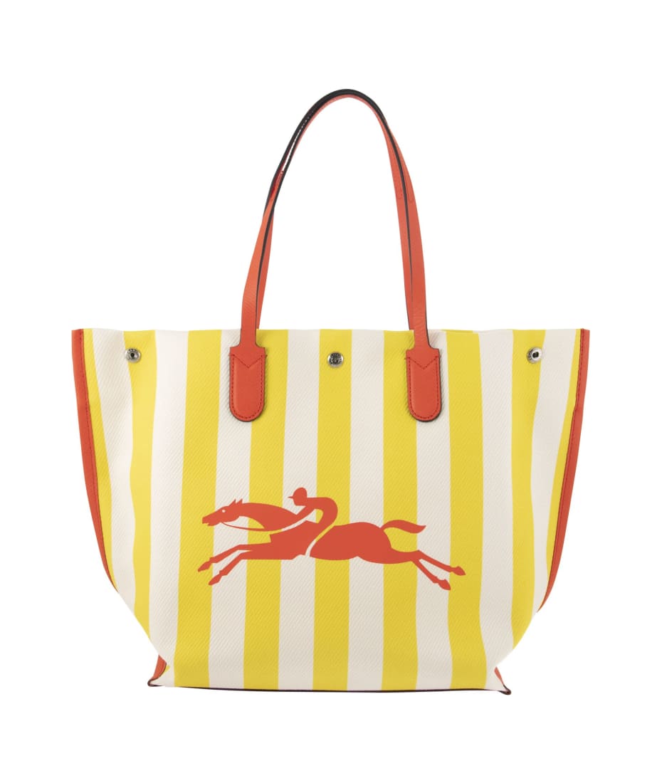 Longchamp Hobo Bag M Roseau Essential In Yellow
