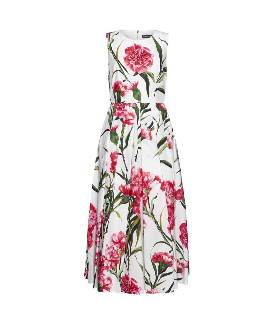 Dolce Gabbana Printed Cotton Dress italist