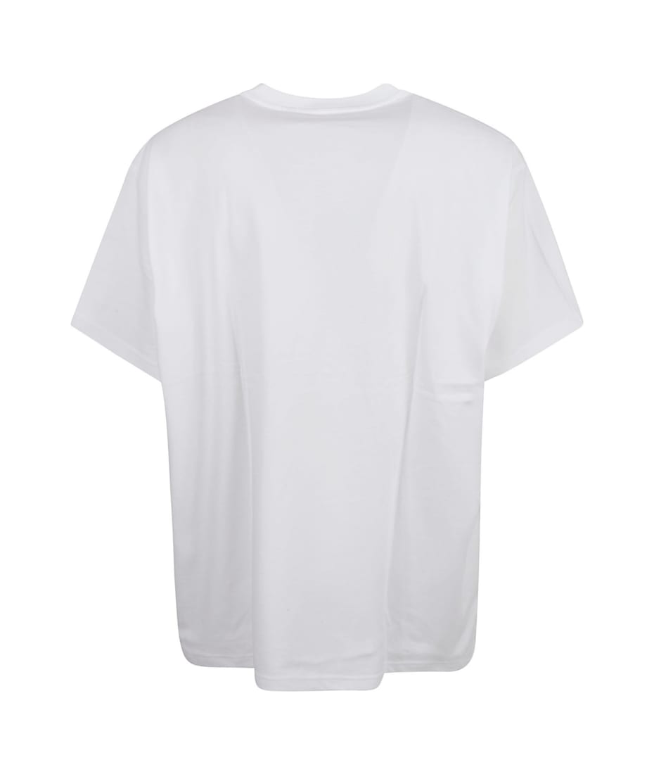 Burberry White Cotton T-shirt | italist