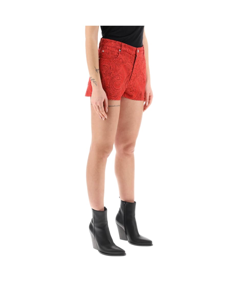 Etro Paisley Print Shorts | italist