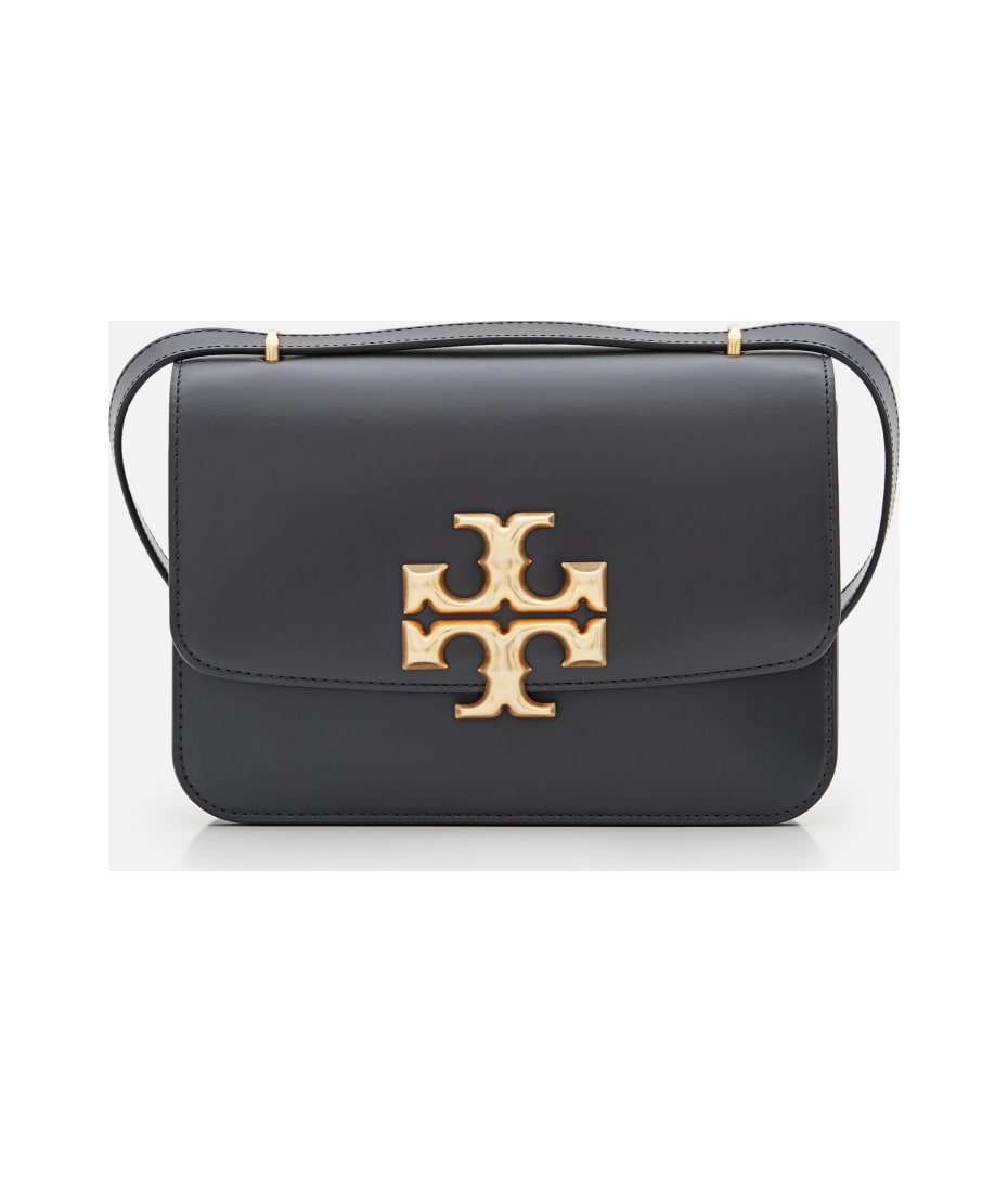 Tory Burch Eleanor Small Convertible Shoulder Bag Leather Black F
