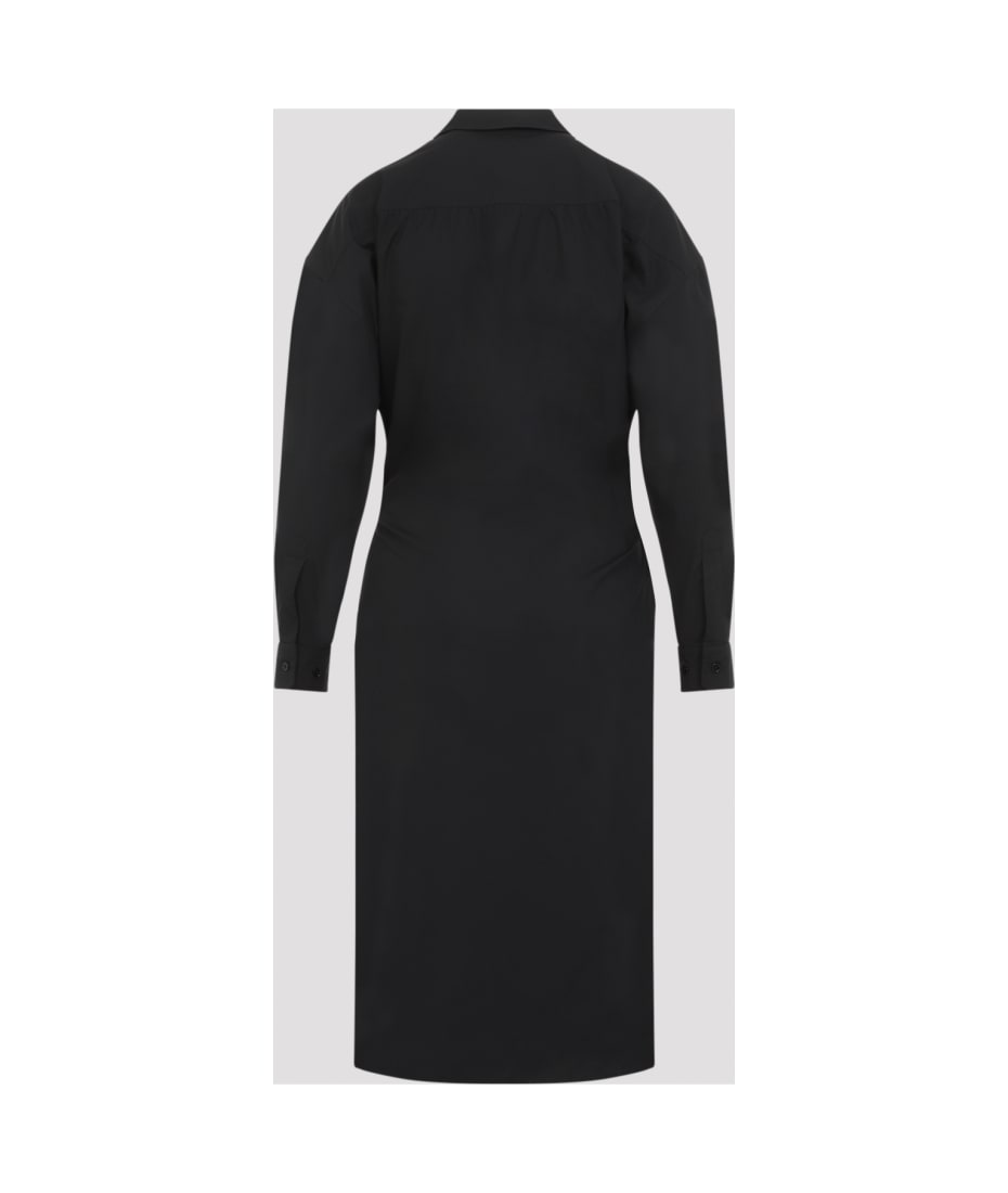 Lemaire Straight Collar Twisted Dress | italist