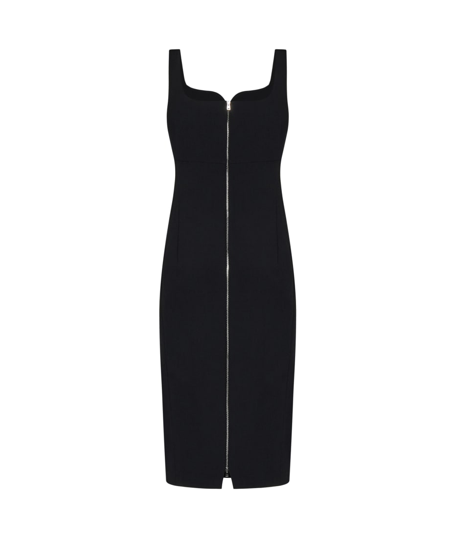 Victoria Beckham Sleeveless Fitted T-shirt Dress Midi Dress | italist,  ALWAYS LIKE A SALE