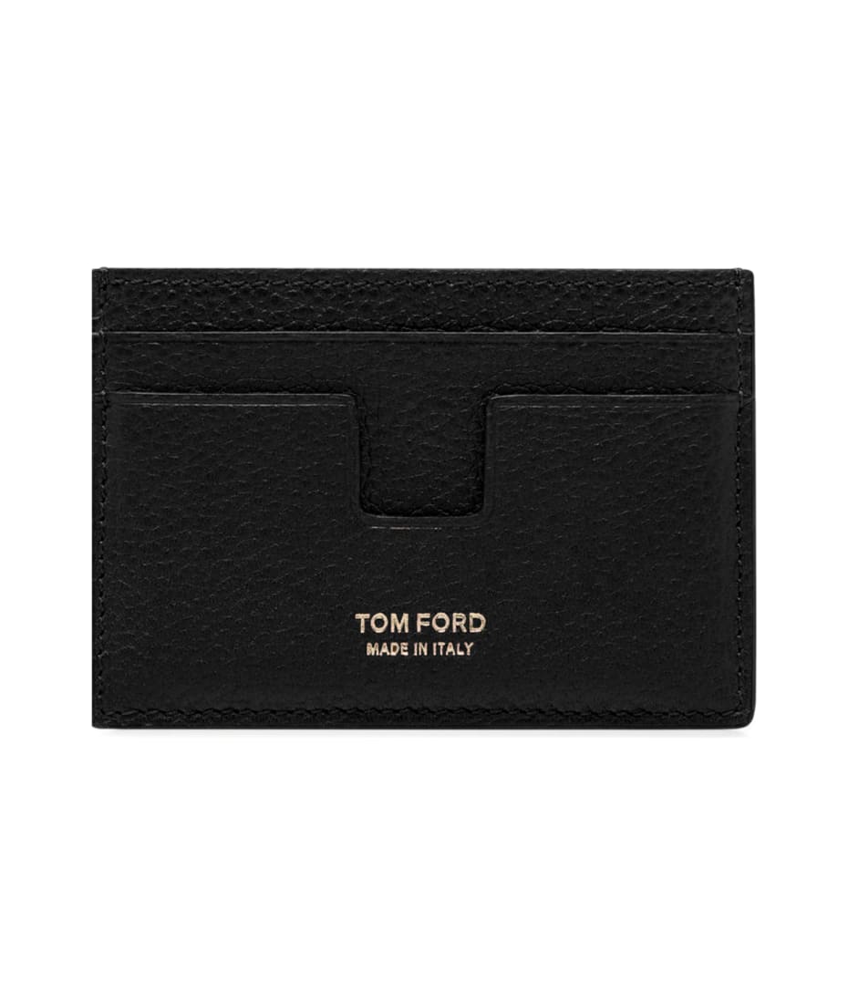 Tom Ford Soft Grain Leather T Line Classic Card Holder | italist, ALWAYS  LIKE A SALE