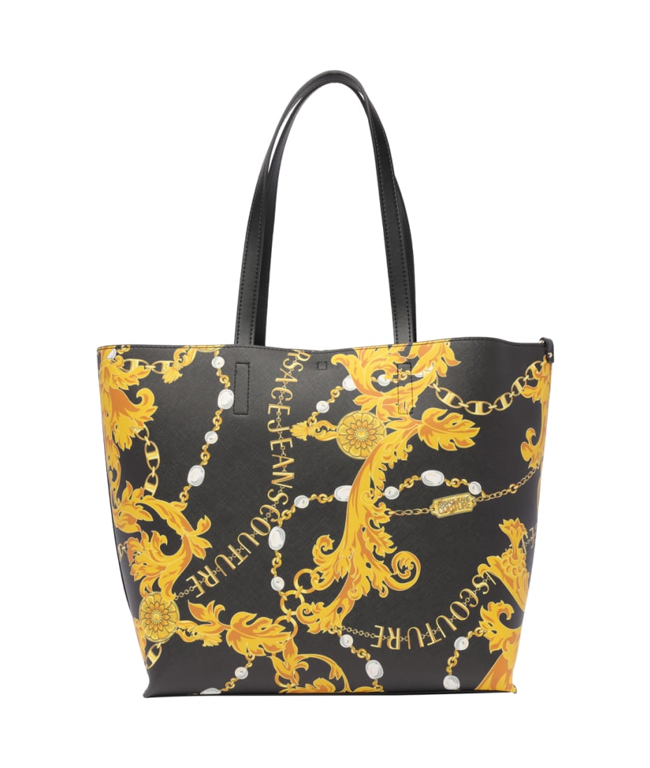 Versace Jeans Couture Chain Couture Tote Bag