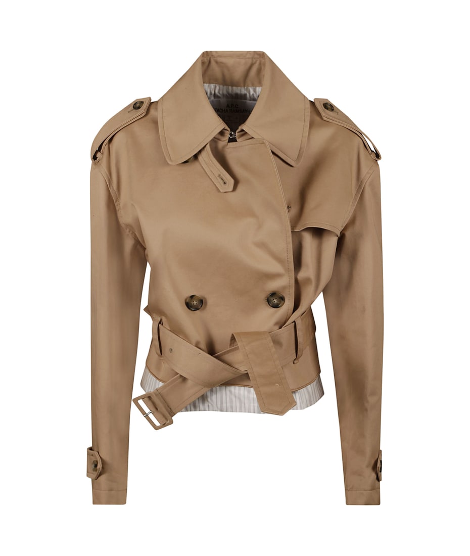 A.P.C｜COATS (Trench horace(COGZG F01530 BAA)) Victor raincoat | Thin cotton gabardine | A.P.C. Ready-to-Wear