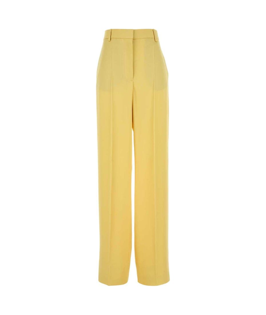 パンツ STELLA MCCARTNEY Woman Pants Beige 6402263EJ790 2425 Stella McCartney Women's Beige Silk Linen High Rise Dress