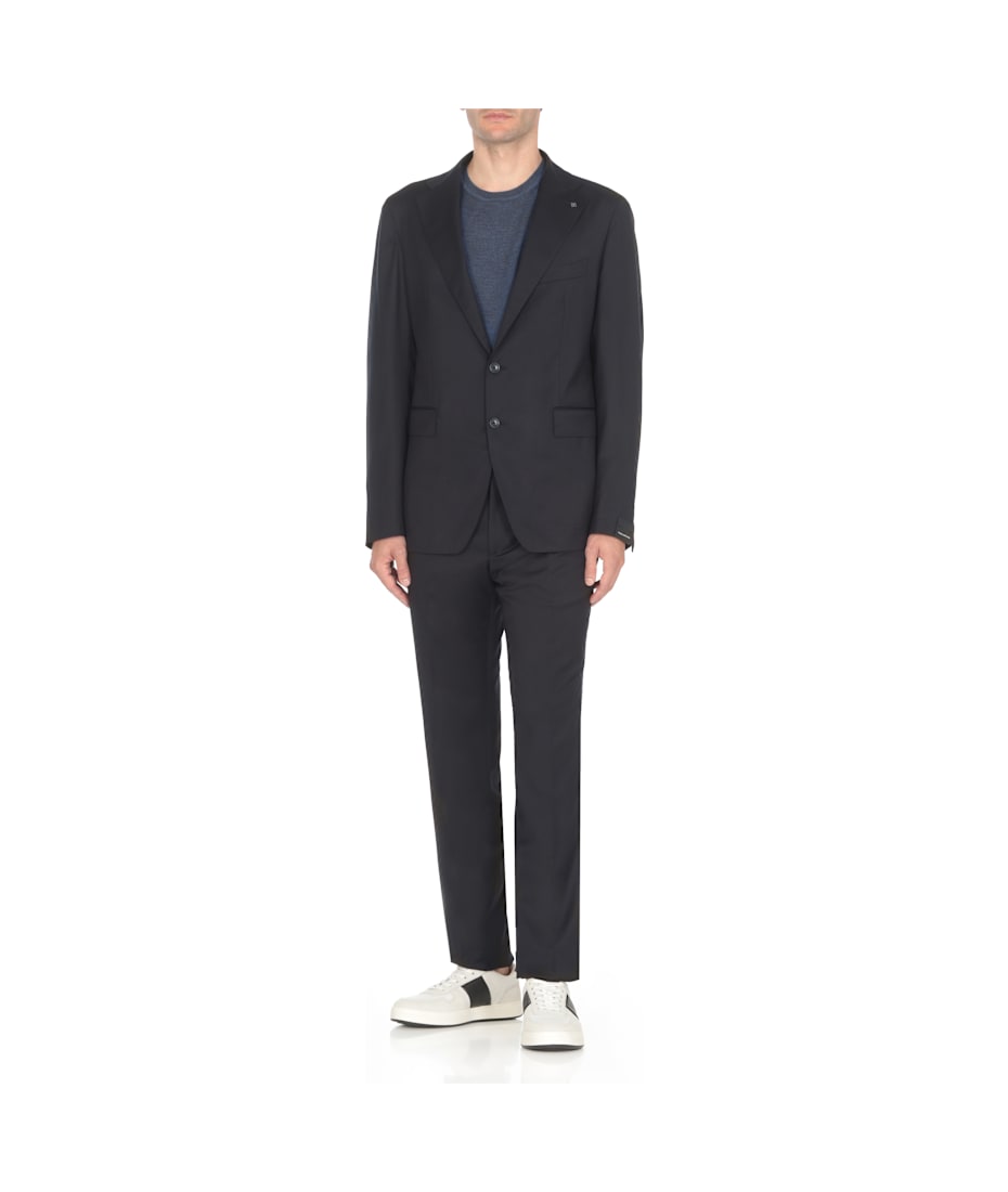 Tagliatore Virgin Wool Two Pieces Suit | italist