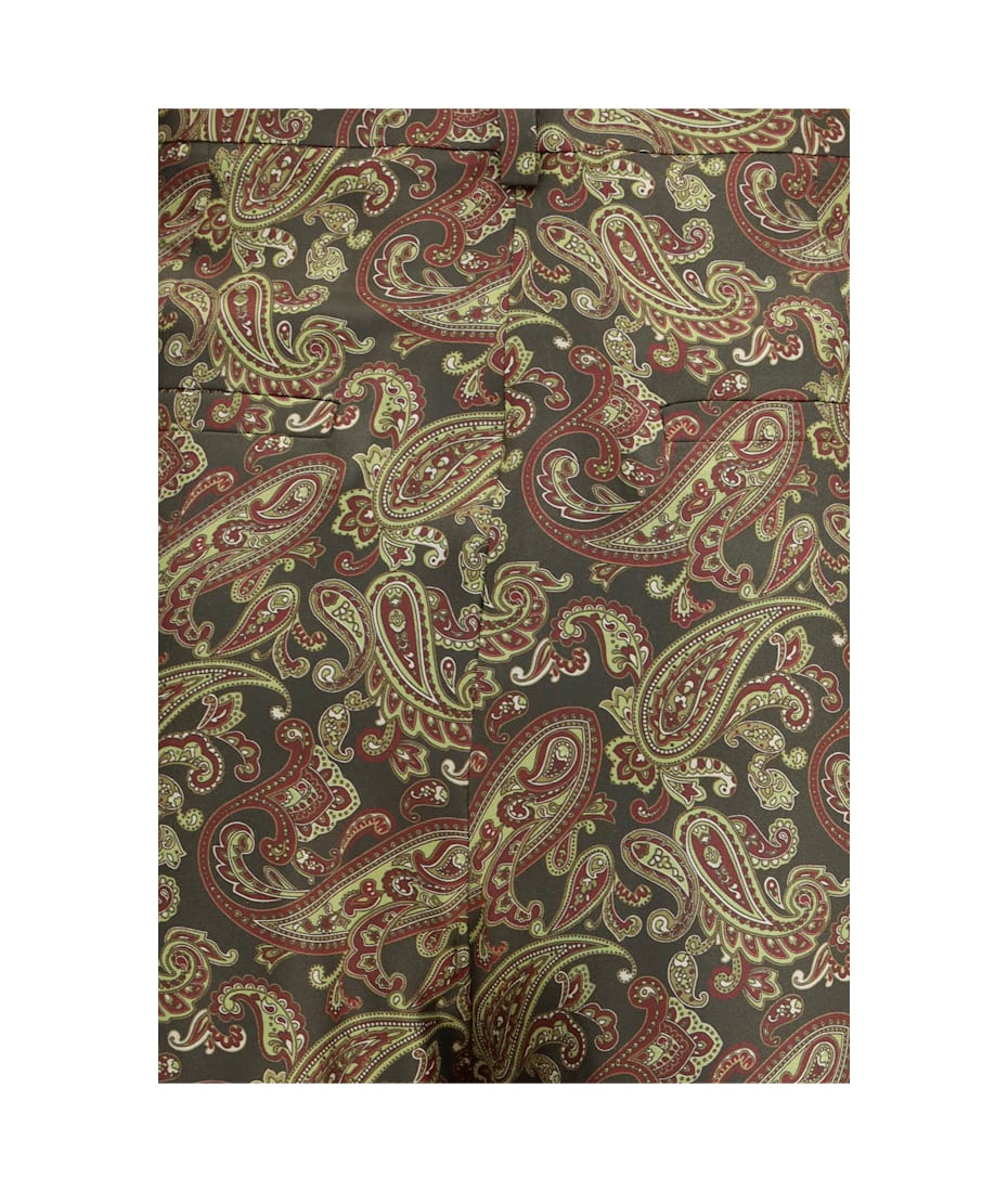 【送料&関税込】Saint Laurent Paisley Patterned Silk Pants Saint Laurent Paisley Patterned Silk Pants | italist, ALWAYS