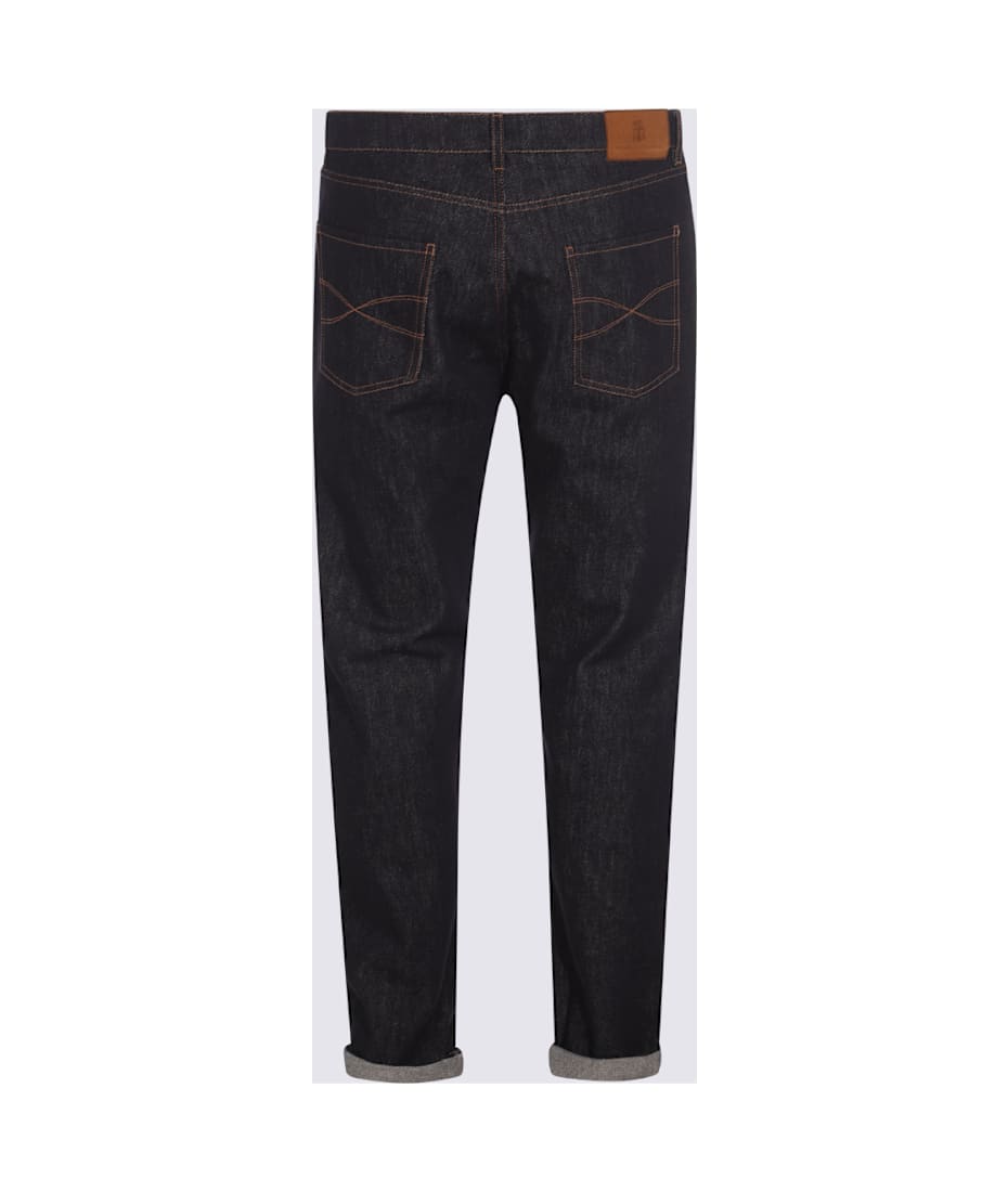 【送料&関税込】Brunello Cucinelli Blue Cotton Denim Jeans Brunello Cucinelli Blue Cotton Jeans | italist