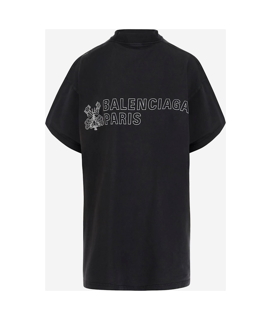 Balenciaga Cotton T-shirt With Logo | italist