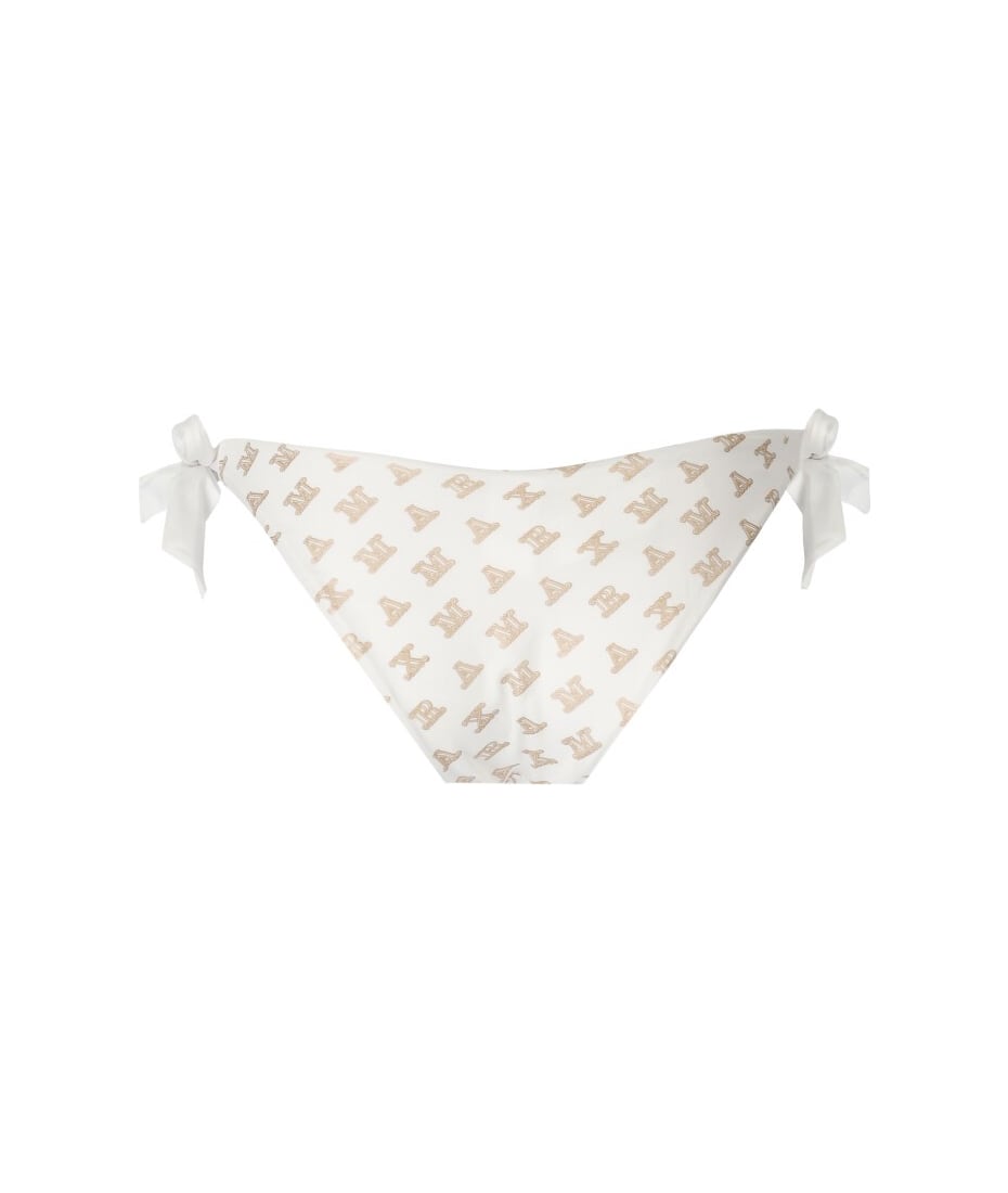 Max Mara Beachwear Samira White Bikini Bottom