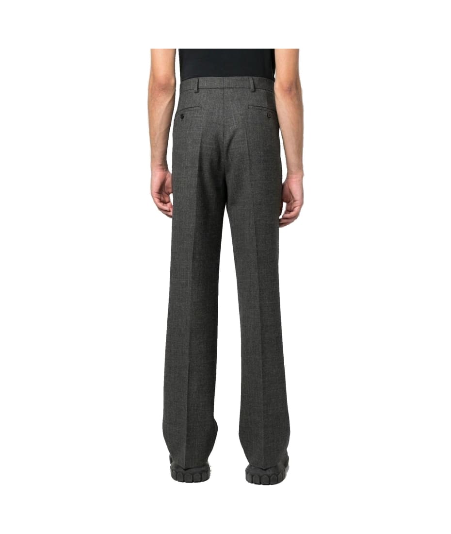Prada Virgin Wool Pants - Gray